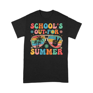 Last Day of School's Out For Summer Vacation Teachers Student - Standard T-Shirt