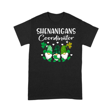 Shenanigans Coordinator St Patricks Day Gnomes Green Proud - Standard T-Shirt