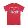 Teacher Off Duty Hello Summer Rainbow Sunglasses Teacher - Standard T-Shirt